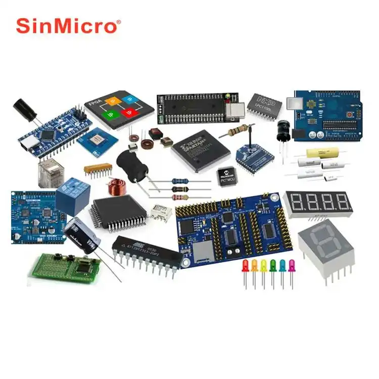 Elenco distinta componenti per componenti elettronici, circuiti integrati, diodi, triodi, transistor, condensatori, led, ecc.