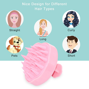 Pet Bain Brosse De Nettoyage Silicone Shampooing Brosse Chiens Chats Douche Lavage Curry Brosse <span class=keywords><strong>Chien</strong></span> Cheveux Produits Accessoires <span class=keywords><strong>Chien</strong></span> Massage Du Dos - Product Image 2