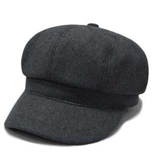 Boina Octogonal Unisex de Lana para Invierno, Diseño Vintage en Espiga, para Viajes y Pesca, Tejido de Lana/Poliéster, Uso en las Cuatro Estaciones - Product Image 3