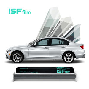 Película de Seguridad para Ventanas de Automóviles ISF FILM, Muestra Gratuita, 35% VLT, Polarizada, Rechazo de Calor, Película de Tinte Solar - Product Image 1