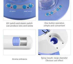 جهاز بخار نانو للشعر مع غطاء وشعار، جهاز بخار احترافي لصالونات الشعر - Product Image 5