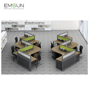 Cabine de bureau privée, Partition modulaire, moderne, pour réunion, avec Table centrale, pour bureau - Product Image 3