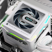 Système de refroidissement liquide pour processeur AIO Thermalright Elite Vision 360 WHITE ARGB avec écran LCD IPS de 2,4 pouces, pompe 3000 RPM, compatible LGA1851 AM5