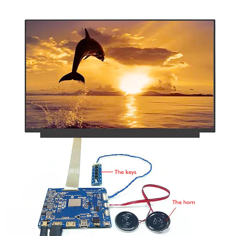 Grosir Global menyediakan 13.3 inci 2560*1440 IPS 4K HD Super tipis 40 pin modul tampilan layar Panel LCD