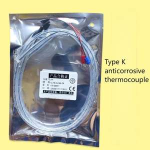 جهاز استشعار درجة الحرارة للحماية من التآكل من التفلون <span class=keywords><strong>PT100</strong></span> PT1000 جهاز استشعار درجة الحرارة خاص للطلاء الحمضي والقلوي-50-42 ° - Product Image 4