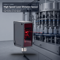 Sensor Laser Pengukur Jarak Mesin Capping Capteur Laser DT35 DTOF 1000Hz 10m Untuk Posisi Cap pada Kecepatan Garis Langsung dari Produsen