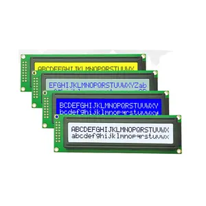 โมดูลแสดงผล LCD แบบโมโนโครมโมดูลแสดงผลแบบจุด FSTN FSTN Dot Matrix 16x2