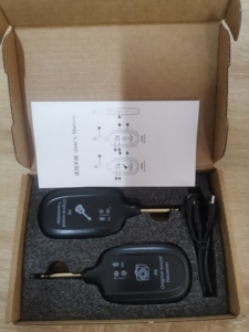 A8 điện Guitar hệ thống không dây <span class=keywords><strong>Transmitter</strong></span> <span class=keywords><strong>Receiver</strong></span> được xây dựng trong có thể sạc lại không dây guitar truyền - Product Image 5