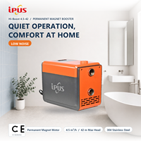 Pompe à eau à fréquence variable à aimant permanent personnalisée OEM ODM, en acier inoxydable 304, contrôle entièrement automatique, 550W 220V