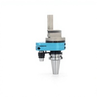 Tête d'angle haute précision 1:2 pour augmentation de vitesse AG90 BT40 D4 122 30, broche 9,6 Nm de couple 4500 tr/min, tête de fraisage latérale CNC en acier