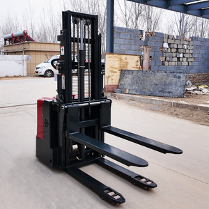 स्टैंड 4 मीटर 2 मीटर लिफ्ट ऊंचाई इलेक्ट्रिक स्टेकर पोर्टेबल फुल इलेक्ट्रिक सेल्फ लिफ्टर हाइड्रोलिक स्टेकर पैलेट ट्रक 1-3 टी लिथियम आयन - Product Image 1