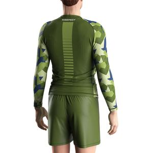 Camiseta de Compresión Jiujitsu en Oferta, Rashguard Sublimado de Manga Larga con Protección UV - Product Image 6