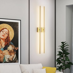 Lampe murale créative minimaliste de luxe 2024 pour salon, fond de télévision, lumière principale, nouveau style, lampes murales de chevet - Product Image 1