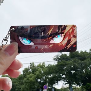 6色高品質透明アクリルアニメ柔術伊田通雄二由美忍者キーチェーン