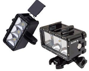 Lampe de plongée LED sous-marine étanche pour vidéo <span class=keywords><strong>Gopro</strong></span>, autres caméras d'action, photographie, vente en gros - Product Image 3