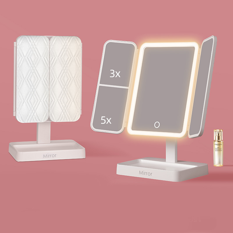 Miroir à coque triple