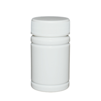 Flacon de pilules en HDPE résistant aux enfants de 35ml-Récipient solide oral à bouchon à vis pour capsules comprimés Vente en gros OEM