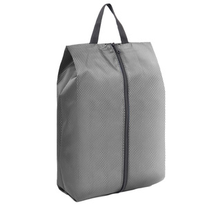 Paquete de 2 bolsas de viaje extra grandes de nailon impermeables para zapatos con cierre de cremallera, portátiles, modernas, prácticas, unisex - Product Image 6