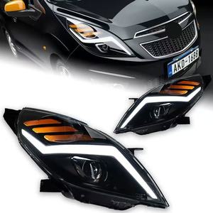 Faros LED para <span class=keywords><strong>Chevrolet</strong></span> <span class=keywords><strong>Spark</strong></span> 2011-2014, 12V, Luz Blanca Fría 6500K, 6000 Lúmenes, Proyector DRL, Ajuste Universal para Automóviles - Product Image 2