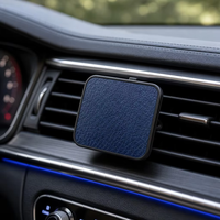 Diffuseur d'air pour voiture REZEEY Premium en bois carré avec parfum longue durée pour les évents de voiture - Évaporation naturelle et élimination des odeurs