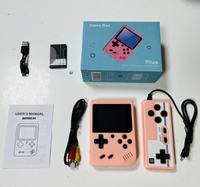 Nueva Mini Consola de Juegos Portátil 400 en 1 con Juegos Clásicos Integrados, Mando para 2 Jugadores y Diseño Portátil