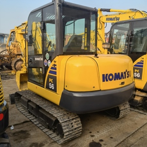 รถขุดโคมัตสึ PC 56-7 มือสอง รถขุดไฮดรอลิกแบบตีนตะขาบ โคมัตสึ PC56-7 ขนาด 5 ตัน รถขุดมือสอง - Product Image 1