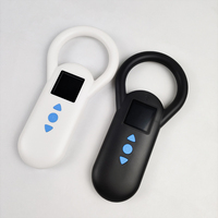 Lector de Etiquetas RFID de 134.2Khz, Escáner de Microchip para Perros, Gatos, Mascotas, Ganado, Animales, Lector de Microchip Animal FDX-B