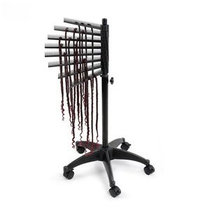 Soporte Moderno para Extensiones de Cabello de Plástico para Salón de Belleza, Ajustable, Móvil y Giratorio, para Pelucas y Trenzas, Ideal para Centros Comerciales, Apartamentos y Supermercados - Product Image 4