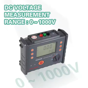 Testeur d'isolation haute tension FR3025E, ohmmètre et mégohmmètre, plage 250V-5000V, essentiel pour les mesures de résistance - Product Image 5