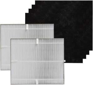 Juego de filtros de repuesto HEPA True HEPA de 21/30 ", compatible con <span class=keywords><strong>Vornado</strong></span>, AC300, AC350, AC500, AC550, PCO200, 12, 30, 30, 30, 12 - Product Image 2