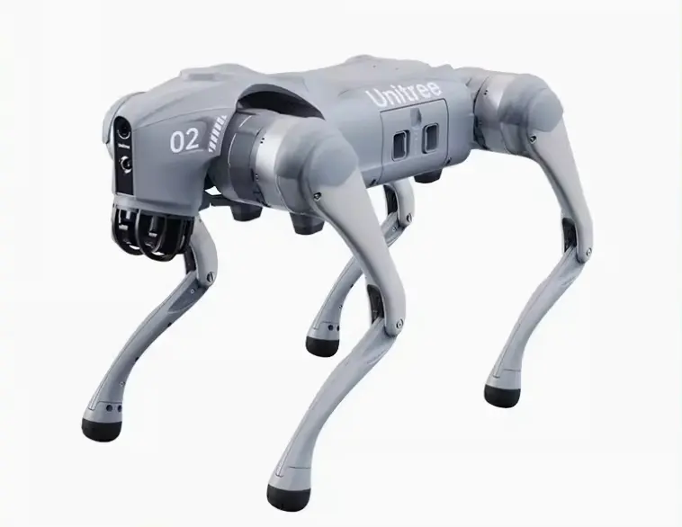 Technologie Hund Unitree künstliche Intelligenz begleitend Bionisch begleitender intelligenter Roboter Go2 vierbeiniger Roboter Hund