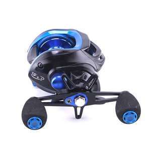 19 + 1-अक्ष 8.1:1 गति अनुपात तीन ब्रेक वाटरव्हील सुपर ऑब्जेक्ट दूर-रेंज मेटल फिशिंग व्हील - Product Image 3