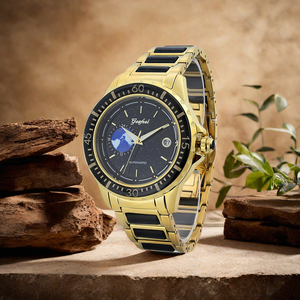 Montre originale Gezfeel en acier inoxydable, étanche, de luxe, automatique, mécanique, unisexe, OEM ODM disponible - Product Image 5