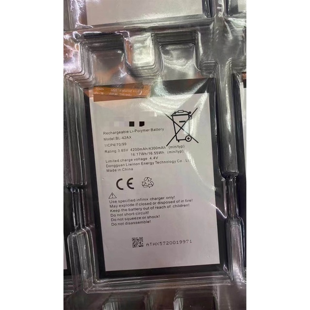Good Price Battery 4200mAh BL-42AX Mobile Phone Battery for Infinix Note 4 X572 Hot S3 S5 Lite Smart 4 Wholesale Battery KNGZYF
