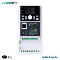 Variador de Frecuencia Linecome VFD 220V-380V 2.2KW 3HP, Convertidor de Frecuencia Monofásico/Trifásico para Compresor y Motor de Bomba de Agua 0-500Hz, MOQ 1