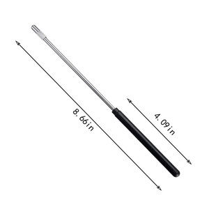 Copper Nickel Plated Inoculation Rod 22cm With Loop For Bacterial Culture <b>Lab</b> Use - Product Image 3