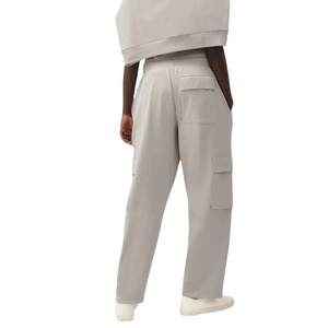 Service de Marquage, Pantalon Droit Athleisure de Haute Qualité, Vente Chaude, Durable, Noir, Nylon/Coton, Taille Élastique Douce - Product Image 5