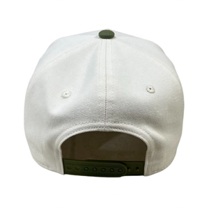 Casquettes de baseball personnalisées pour mariage, bicolores olive, brodées en cursive, style rétro, vierges, à fermeture snapback, pour cadeaux d'invités de fête - Product Image 5