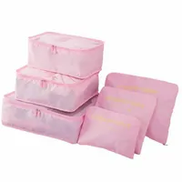 Vente en gros de vêtements de voyage colorés pour la maison sacs de rangement pour bagages