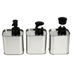 2025 nuova lattina <span class=keywords><strong>di</strong></span> latta in metallo personalizzata da 250Ml con latta <span class=keywords><strong>di</strong></span> latta <span class=keywords><strong>per</strong></span> imballaggio a testa <span class=keywords><strong>di</strong></span> pompa - Product Image 1