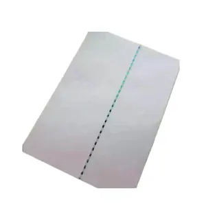 Ленточная бумага A4, встроенная зеленая синяя защитная нить, лазерная бумага против подделки, УФ ФЛУОРЕСЦЕНТНОЕ волокно