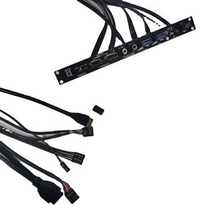 האם USB C אודיו פנל קדמי יציאת USB 2.0 + USB 3.0 LED מתג TYPE-C PCB הרכבה המעגלים כוח מתג תקליטונים כונני - Product Image 2