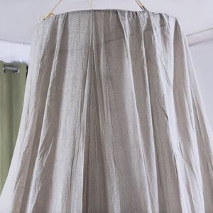 <span class=keywords><strong>Moustiquaire</strong></span> en <span class=keywords><strong>coton</strong></span> argenté de qualité supérieure avec fil de mise à la terre - Protection contre les insectes 100% efficace pour <span class=keywords><strong>lit</strong></span> <span class=keywords><strong>double</strong></span> - Product Image 6