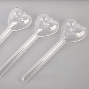 ลูกบอลกลมอะคริลิกรูป<span class=keywords><strong>หัวใจ</strong></span>ใสสำหรับงานแต่งงานของขวัญวัน<span class=keywords><strong>แม่</strong></span>ห่อช็อคโกแลตบรรจุภัณฑ์ช่อดอกไม้แบบทำมือ - Product Image 2