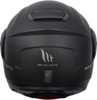 Casque modulaire intégral unisexe MTHELMETS ATOM SV CE/ABS, ventilé, toutes saisons, pour la course et le tourisme, casques de moto rapides