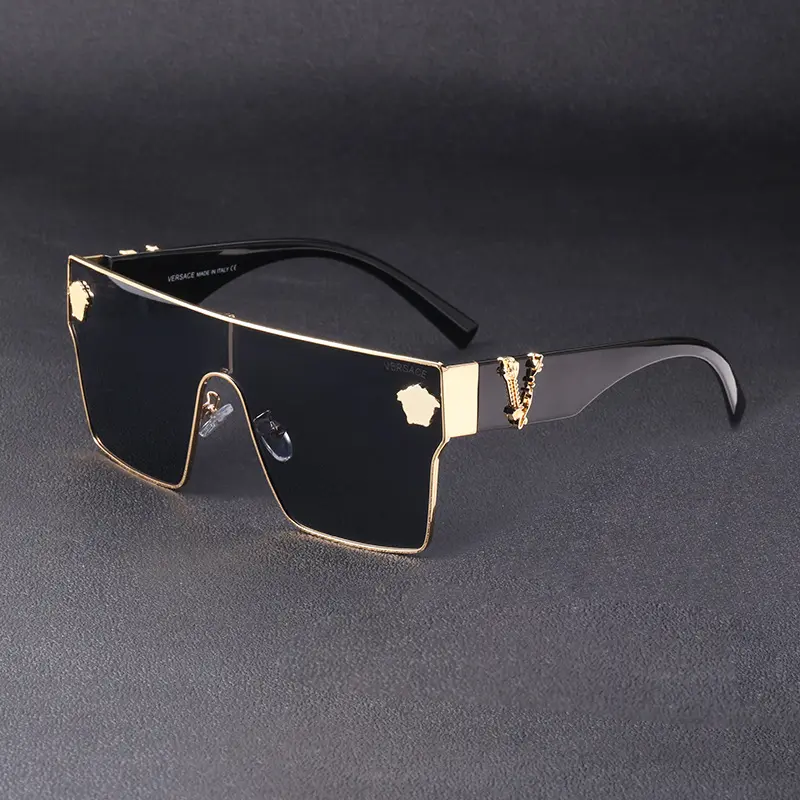 Weihao New One-piece Polarized Acetate Sunglasses Fashion Star Same Style One-Piece Casual Driving Sunglasses