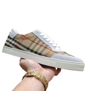 Nouvelles Chaussures de Sport Designer de Luxe 2026 de Haute Qualité, Chaussures Plates en Toile à Carreaux pour Hommes et Femmes, Style Décontracté pour la Marche - Product Image 2