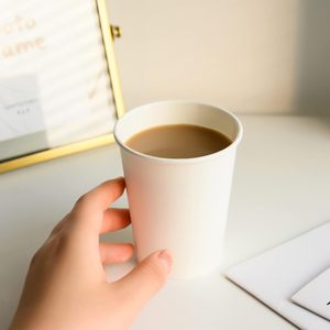 Tasses à café jetables blanches en vrac de 12 oz Paquet de 300 récipients de boisson chaude pour les fêtes cafés servant du café chaud au chocolat - Product Image 5
