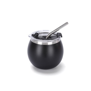 Personalizzato a doppia parete in acciaio inox Yerba <span class=keywords><strong>Mate</strong></span> Cup Bombilla Set tazza da tè di laurea con Logo Laser tè caldo o freddo con paglia - Product Image 6