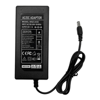 Adaptateur d'alimentation de bureau 24V 3A 72W, chargeur DC pour caméra de sécurité CCTV NVR POE Switch